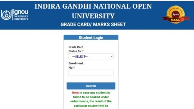 IGNOU June TEE 2025 Results